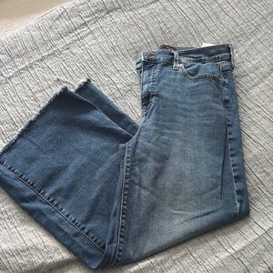 Banana Republic Blue Ankle Cropped Jeans